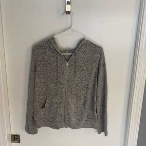 Lightweight causal jacket with hood